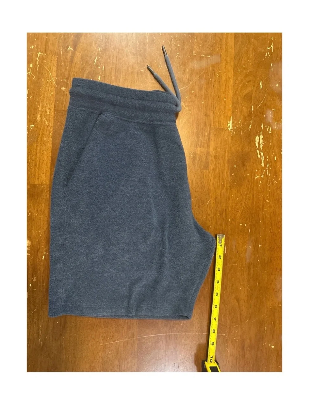 Old Navy Men’s Blue Terry Drawstring Athletic Shorts Size Medium